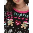 thumbnail image 4 of No Boundaries Christmas Sweater, Women's and Women's Plus, 4 of 5