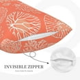 thumbnail image 5 of EasygdpBeautiful Corals Polyester Fiber Double-Sided Pillowcase,Super Soft,Comfortable And Luxurious Pillowcase,Not Easy To Break Or Deform- 16"X24", 5 of 9