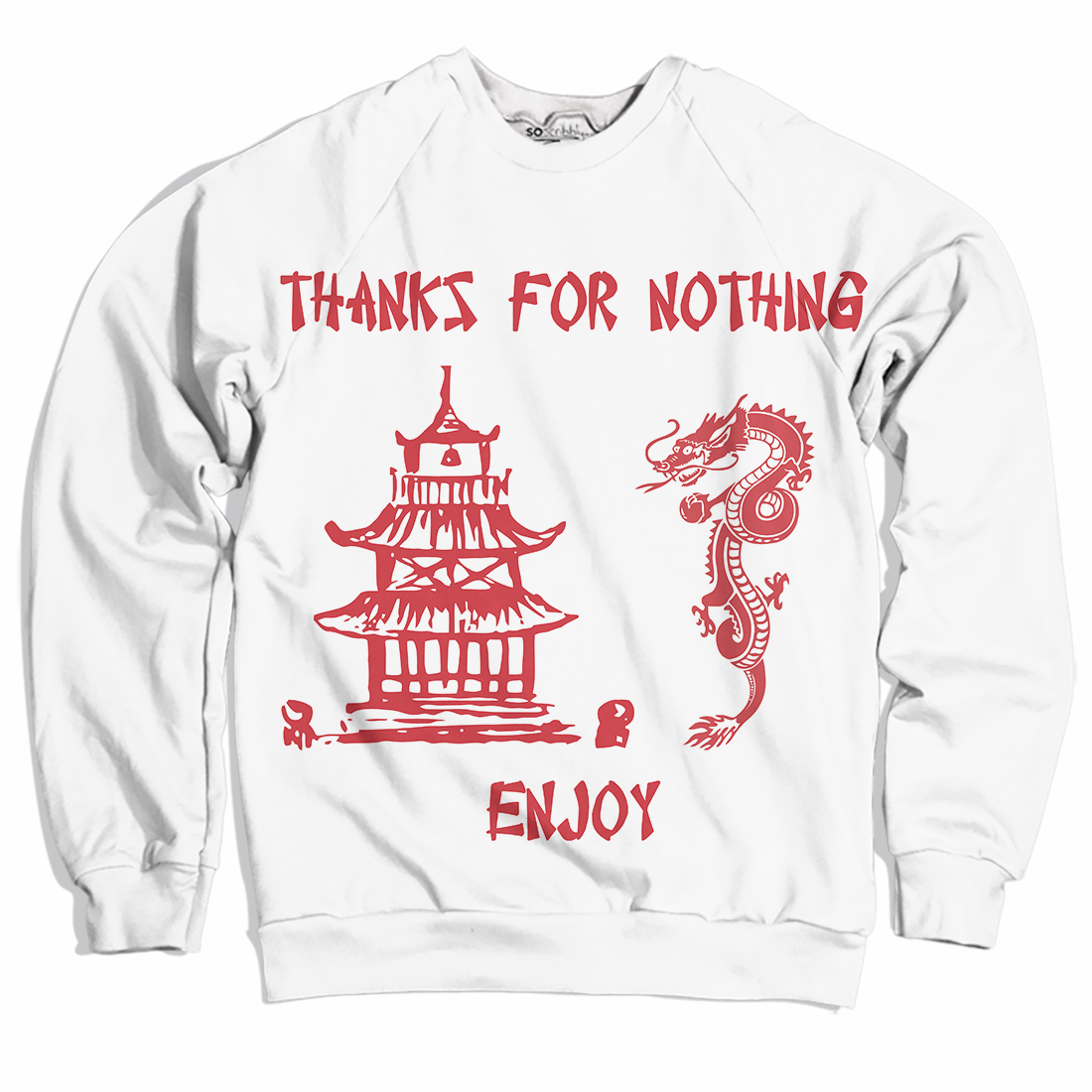 Thanks For Nothing Sweater - S 