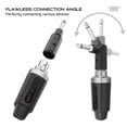 thumbnail image 4 of Lefu 2 4G Wireless XLR For Microphone Transmitter Receiver for DynaFor Mic For Mic, 4 of 10