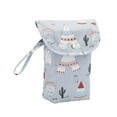 thumbnail image 2 of Sac à Couches pour Bébé Réutilisable Imperméable Multifonctionnel Suspendu Portable Motif Dessin Animé, 2 of 8