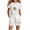 White, variant on Qingpeng Kids Daily Casual Short Sleeve Crew Neck Daisy Graphic Tee Elastic Waist Shorts With Pocket Matching Outfit Set for Kids