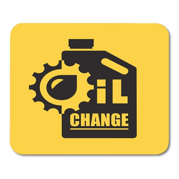 SIDONKU Lubricant Engine Motor Oil Change Canister and Gear Filter Auto Mousepad Mouse Pad Mouse Mat 9x10 inch
