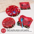 thumbnail image 4 of Artículos de fiesta Grencian Spider para el cuarto cumpleaños de niños, 96 unidades, 4 of 8