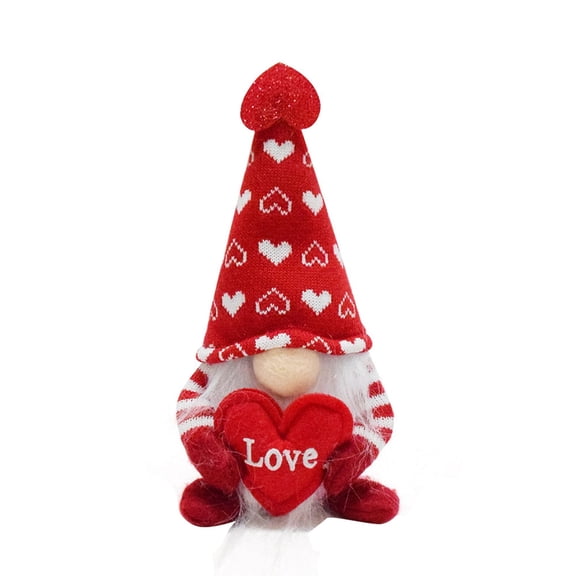 Desktop Ornament Valentine's Day Cute Doll Home Decoration Table Figurine Collectible Art Piece for Desk Ensemble