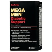 GNC Mega Men Diabetic Support - 90 Caplets