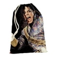 thumbnail image 4 of MICHAEL JACKSON Bolsa de regalo con cierre de cinta navideño para decoración de Navidad,40cm×52 cm., 4 of 6