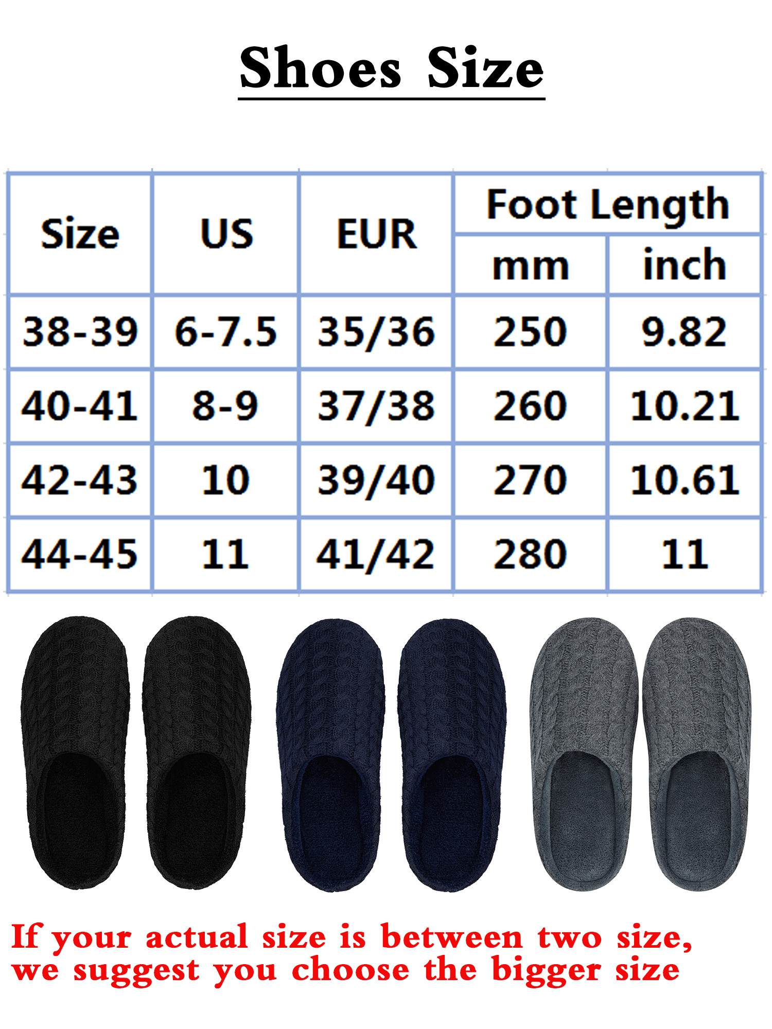 SAYFUT Men's and Women's Memory Foam House Slippers Soft Sole Cotton Comfortable Indoor Slid Slippers Slip Ons Mens Slide Slippers Shoes - image 3 of 8