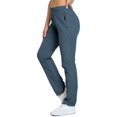 thumbnail image 2 of Pantalones de golf SPOSULEI Pantalones deportivos cargo para mujer impermeables, 2 of 6