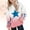 H, variant on Girls Graphic Print Hooded Sweatshirt Long Sleeve Loose Fit Pullover Casual Athletic Wear For Youth And Teen