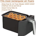 thumbnail image 3 of Paraugas Stackable Three-Layer Multi-Function Air Fryer Rack Compatible with NINJA Foodi Dual Zone Oil-Free Fryer [AF400EU]/[AF300EU], Accessory for Air Fryer DRIVE, 3 of 5