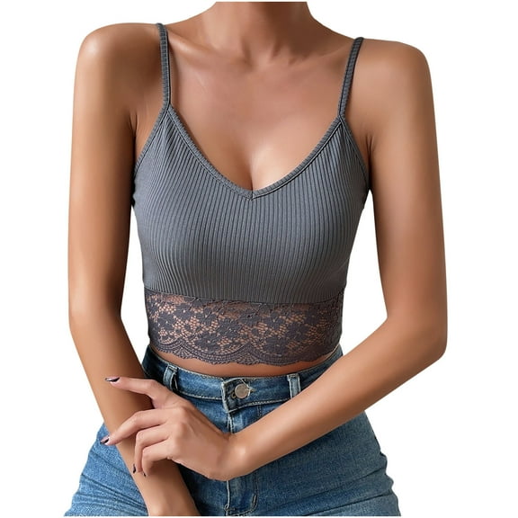 qolati Women Crop Tank Tops Y2k Sweethearts Neck Sleeveless Cami Shirts Backless Spaghetti Strap Ribbed Knit Bustier Going Out Top