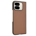 thumbnail image 5 of for Google Pixel 9 Pro Fold / Fold 2 Case with Carbon Fibre Texture, Shockproof Drop Proof Lightweight Protective Slim Case Support Wireless Charging for Google Pixel 9 Pro Fold / Fold 2,Brown, 5 of 9