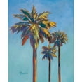 thumbnail image 3 of Brent, Paul 20x24 Black Modern Framed Museum Art Print Titled - Santa Rita Palms I, 3 of 5