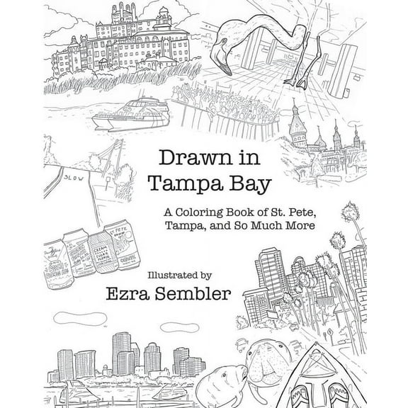 Drawn in Tampa Bay, (Paperback)