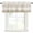 Beige, Cream, White, variant on Valances for Windows, Dark Sage Green Ombre Light Filtering Window Treatment Valances for Living Room/Bedroom/Bathroom Windows, Modern Abstract Gradient 42"x 12" Rod Pocket Kitchen Curtains