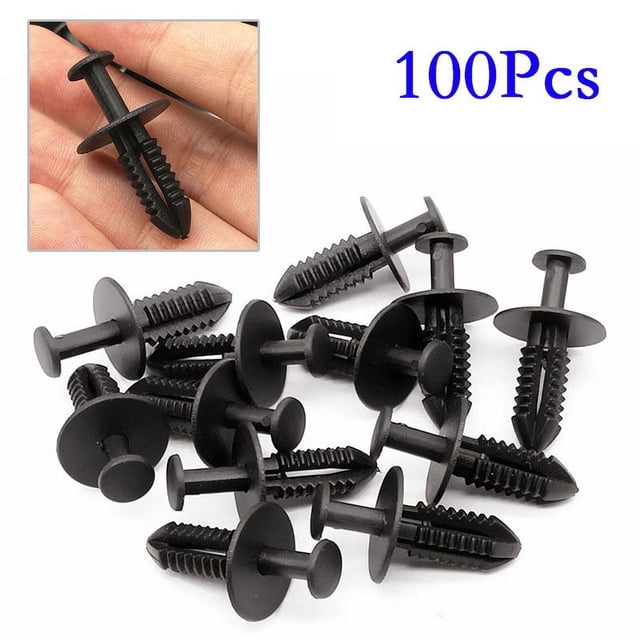 100 Pcs Car Bumper Clips Suitable for For for For BMW and for Opel Models