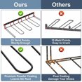 thumbnail image 3 of Heavy Duty Wall Mounted Boot Rack & Boot Hangers, 2 Pack Metal Boots Organizer for Tall Boots - Space Saving Shoe Storage for Entryway, Closet, Garage, 3 of 4
