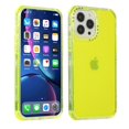 thumbnail image 1 of SaniMore for iPhone 14 Pro Max 6.7" 2022 Csae, Crystal Solid Color Rugged Backplane for Women Girls Shockproof TPU Bumper Drop-proof Slim Lightweight Case for iPhone 14 Pro Max 6.7" 2022, Green, 1 of 7