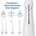 thumbnail image 5 of Aquasonic Home Dental Center - Electric Sonic Toothbrush & Smart Water Flosser Combo, 3 Cleaning Modes, Inductive Charging, Auto Timer, Complete Oral Care Kit for Family (White), 5 of 7