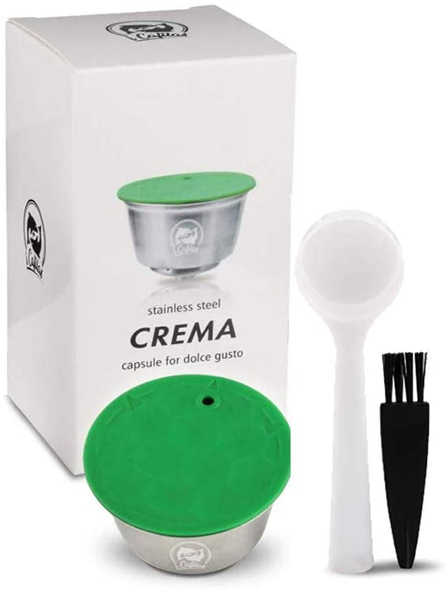 Stainless Steel Dolce Gusto Refillable Capsules Coffee Filters Reusable  Coffee Pods Compatible for Dolce Gusto Mini Me Genio Piccolo Esperta Circo  (silver) - Walmart.com - Walmart.com