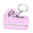 thumbnail image 4 of 3x Llavero Teclado Electrónico Minúsculo Llavero Regalo de Trabajo Real Jugable Mini Llavero para Niños Pianista Chlidren Adultos 3 piezas, 4 of 8