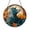 Acrylic 3.5 Inch, variant on Cat Moon Stained Glass Suncatcher – Fantasy Sunset Window Hanging Decor