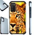 thumbnail image 1 of Compatible with Samsung Galaxy A02s Hybrid Fusion Guard Phone Case Cover (Cheetah Half Face), 1 of 1