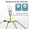 thumbnail image 4 of SharkTRUE 30 Thickened Clip Underwear Sock Hanger Laundry Airer Dryer Rack A7J4 Q9I1, 4 of 9