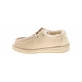 thumbnail image 4 of Heydude Wendy Brushed Cozy Toddler Girls' (5-10) Casual Shoe | 42151-105 Beige, 4 of 6