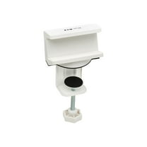 Tripp Lite Clamp-On Power Strip Holder Clamp Mount for Power Strip/Surge Protector White CLAMPUSW