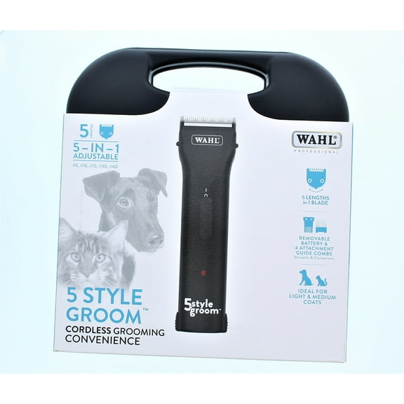Wahl 5 Style Groom Cordless Pet Clippers