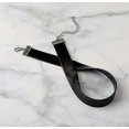 thumbnail image 2 of Black Leather Choker Necklace for Women, Girls, Kids, Men | SHOPBOP Solid Gothic Ribbon Jewelry, 2 of 5