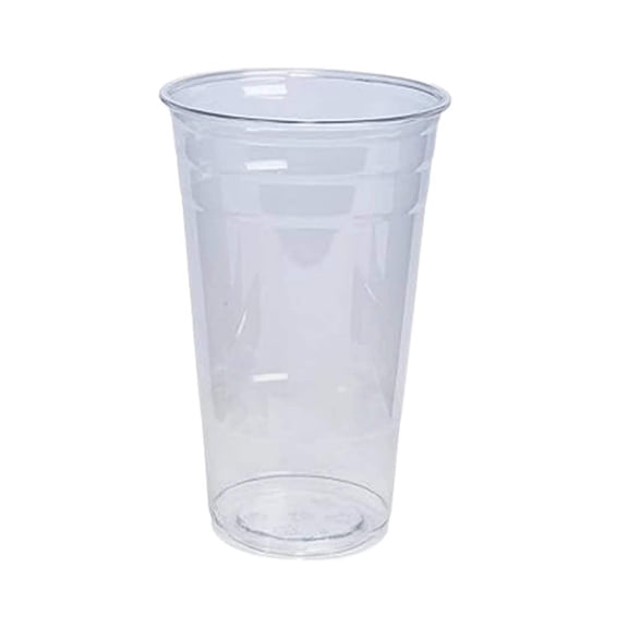 24oz Plastic Clear PET Cups, for All Kinds of Beverages:5CT