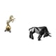 thumbnail image 5 of Figura de escritorio,Estante de estatua de caballo para escritorio,oficina,decoración del hogar,Figura decorativa de escritorio de resina para decoración del hogar,Estatua del toro,Estatua de, 5 of 8