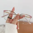 thumbnail image 1 of Retro Lady Cat Eye Glasses Frame Anti Blue Light Photochromic Glasses Computer Goggles Women Eyewear Gafas Mujer Anti Luz Azul Pink gold Photochromic|https://ae01.alicdn.com/kf/S3d70f1a3d4444c489a6a98, 1 of 5
