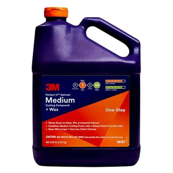 3M 36107 - Perfect-It 1 gal. Gelcoat Medium Cutting Compound and Wax