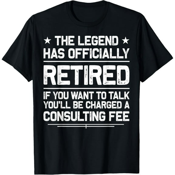 Best Retirement Novelty For Men Women Dad Grandpa Retirement T-Shirt Tops Tee