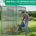 thumbnail image 6 of NAIZEA Walk-in Mesh Crop Cage with Zippered Door, Plant Protection Tent for Garden Plants, Vegetables, Flowers, 6 of 10