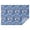 Blue Soccer Themed, variant on Blue Baseball Stadium Pattern Rectangle Tablecloth 60"x84",Waterproof Polyester Rectangle Table Cloth, Wipeable Spillproof Polyester Tablecloth for Dining, Camping, Indoor and Outdoor