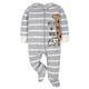 thumbnail image 2 of Gerber Baby Boys '4 Pack Sleep 'N Play Footie Jungle Blue 0-3 Meses, 2 of 6
