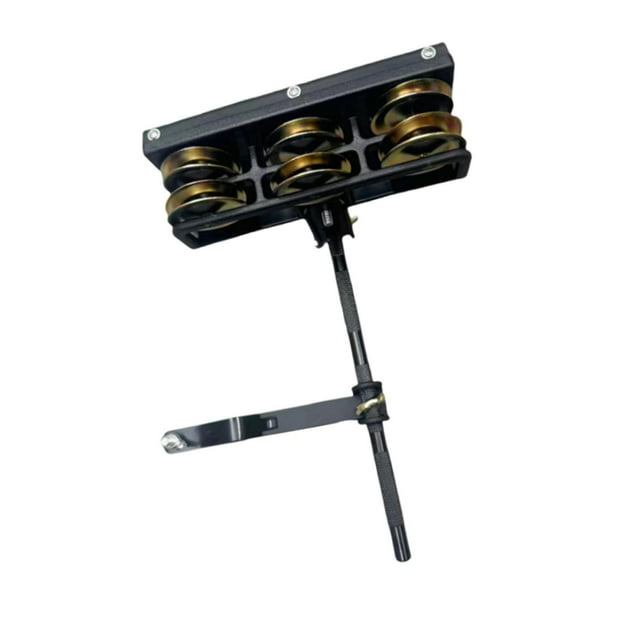 Instrumento de percusión manual Hugo Pandereta Metal multiusos resistente 16,2 cm x 8,2 cm