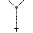 thumbnail image 1 of Dww- Chapelet Homme En Acier Inoxydable Noir 52 Cm, 1 of 5