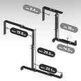 thumbnail image 2 of Bamworld 4Pcs Window Box Brackets, 4-Fold Adjustable Flower Box Holder for Window Box Planter, Heavy Duty Iron Wall Mount for Various Walls, 2 of 6