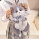 thumbnail image 4 of Mochila Ragdoll para niñas | Bolso bandolera doble con adorable gatito de peluche | Correas ajustables y suaves | Mochila kawaii de peluche para la escuela, viajes, uso informal | Regalo de, 4 of 8