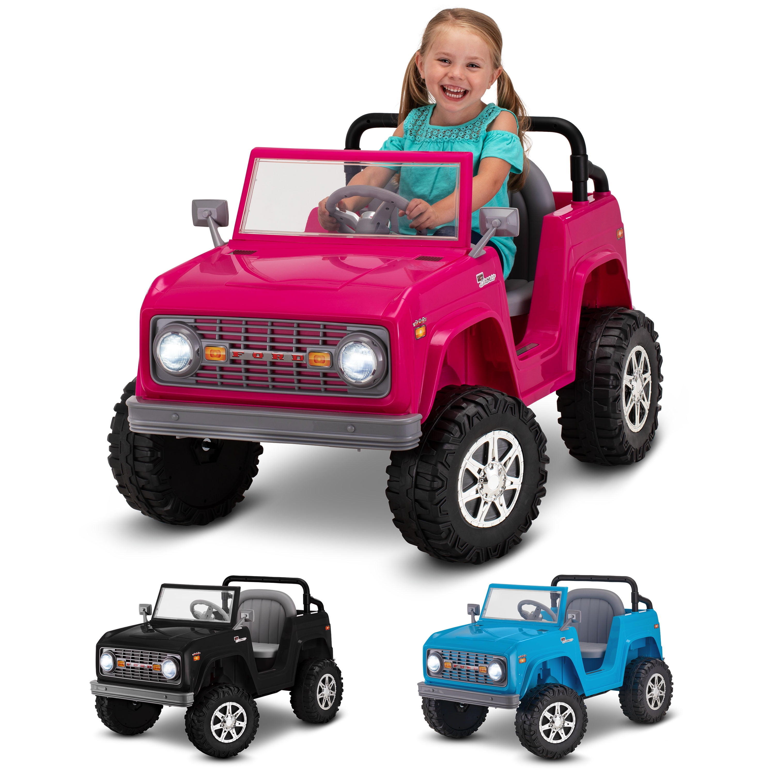 Black for sale online Best Choice Products SKY5506 12V Kids Ride on Truck Car 