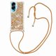 thumbnail image 1 of Funda FOXDOCK para Honor 90 Lite con Cuerda Ajustable, Brillo Líquido, Protección Antigolpes y Lente – Ideal para Regalo, 1 of 6