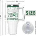 thumbnail image 2 of Freak In The Sheets Excel Tumbler 40Oz with Handle and Straw Office Mug Accountant Funny Cug Gifts for Boss CPA, CFO, Coworkers, Men, Women, Accounting Graduation, 2 of 6