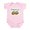 Petal Pink, variant on CafePress - Peanut Infant Bodysuit - Baby Light Bodysuit, Size Newborn - 24 Months