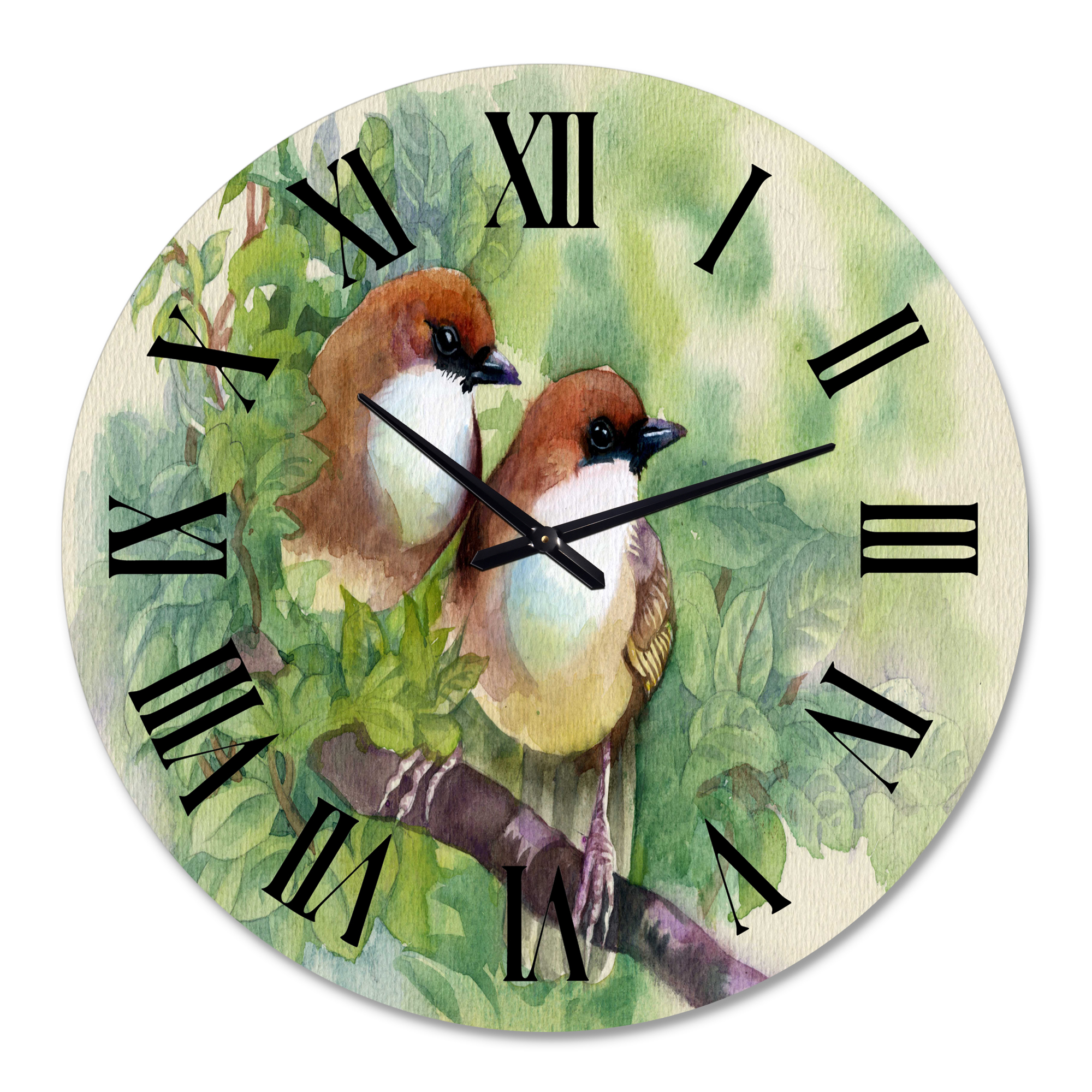 Designart 1 in Traditional Wall Clock